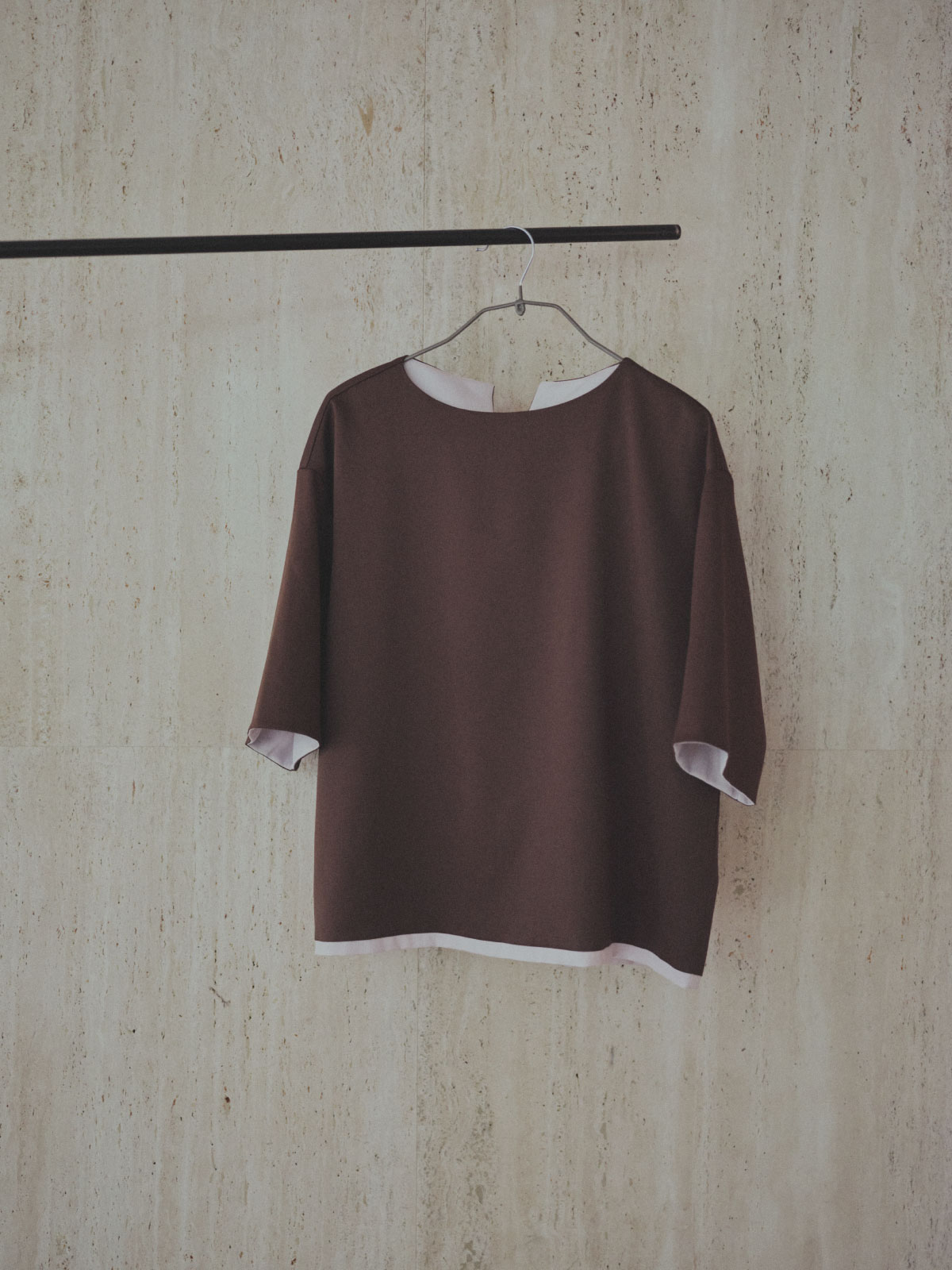 Striped Cocoon Pullover