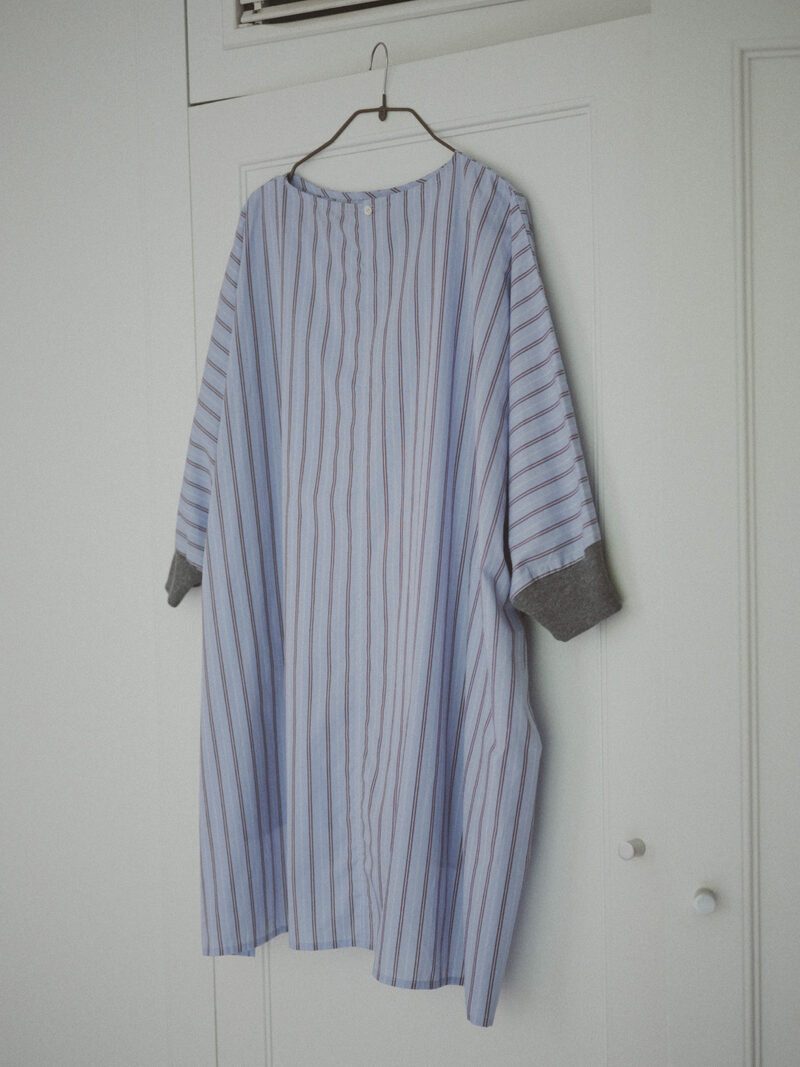Striped Cocoon Pullover