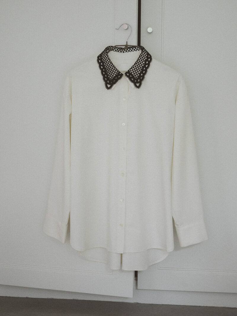 Lace Collar Shirt